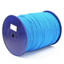 Factory price 6mm split film twisted rope 30m coils